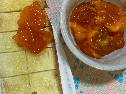 完熟柿トースト